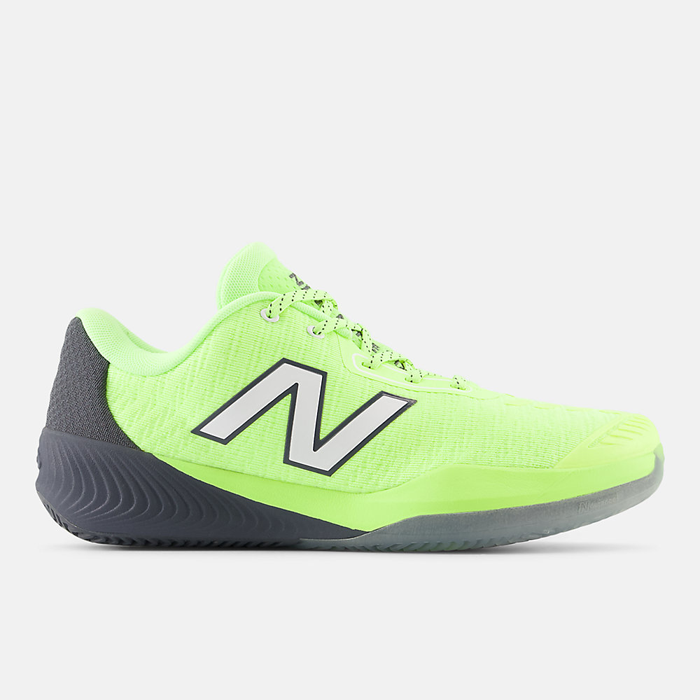 New Balance FuelCell 996v5 Clay Shoes Bleached Lime Glo with Graphite